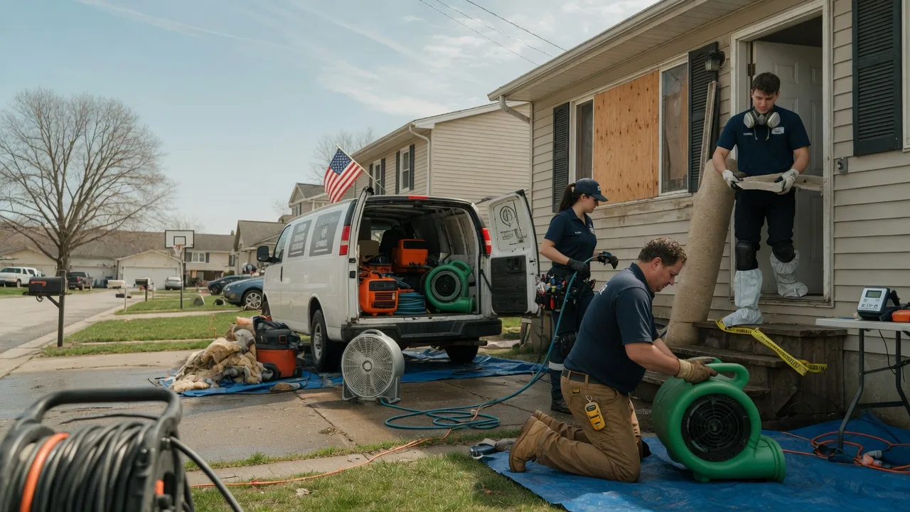 Water Damage Restoration in Lawton, OK near me